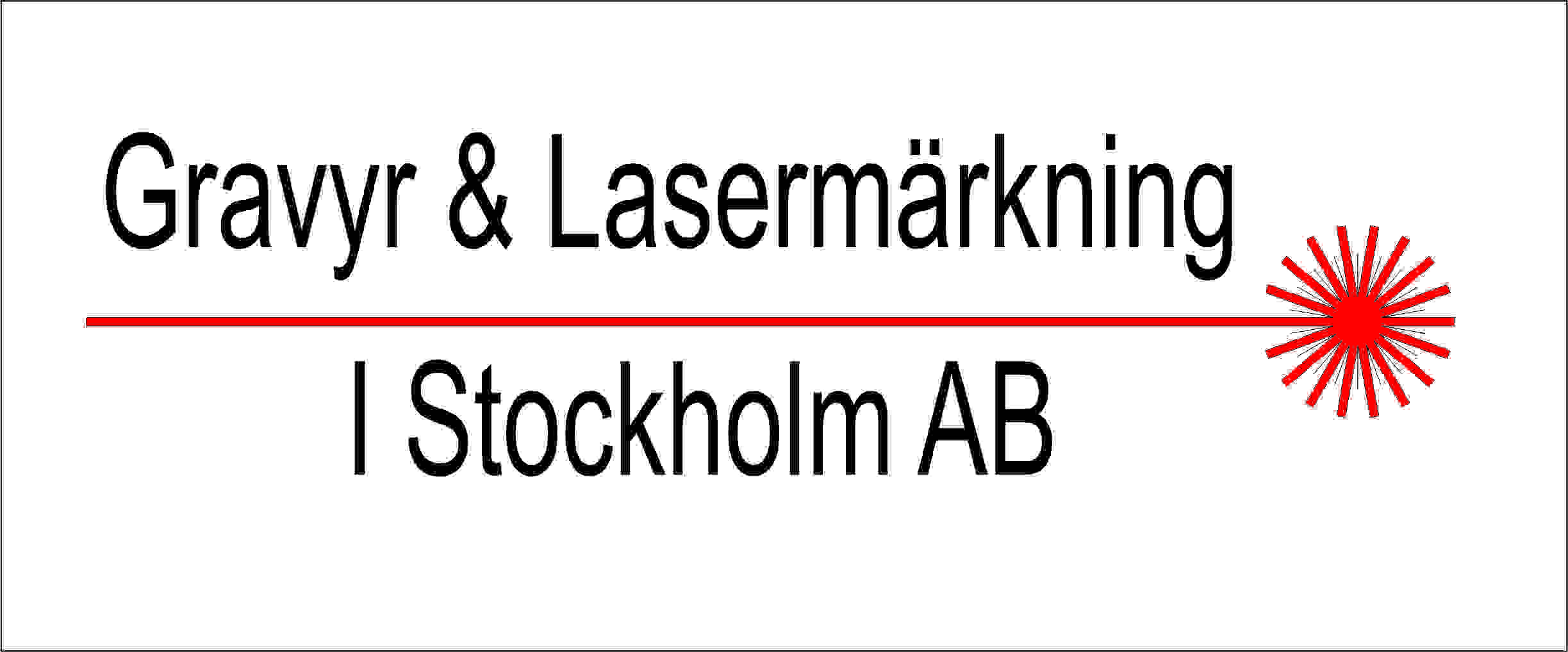 Gravyr & Lasermärkning i Sthlm AB – logotyp